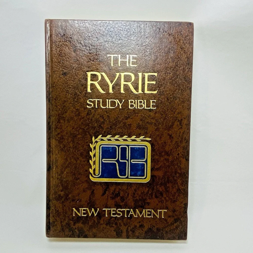 The Ryrie Study Bible New Testament King James Version  KJV  Moody Press 1976 HC